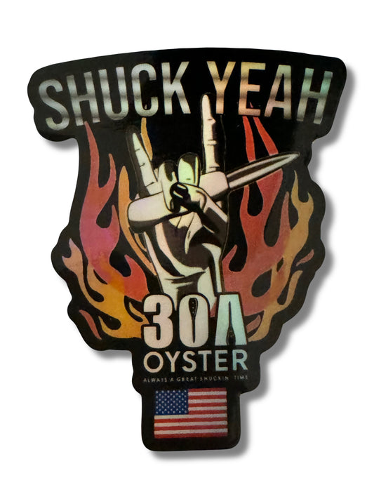 Shuck Yeah Sticker