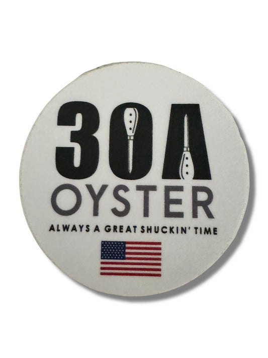 30A Oyster Sticker