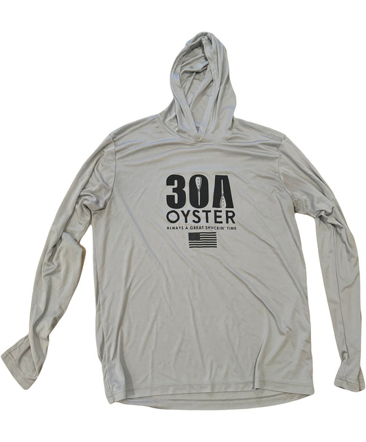 30A Oyster Long Sleeve Performance Hoodie